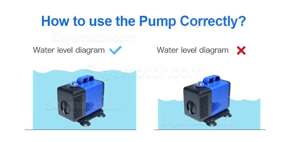 80W 220V 3500L/H CNCスピンドルモーター用ウォーターポンプ（水冷式スピンドルモーター用）